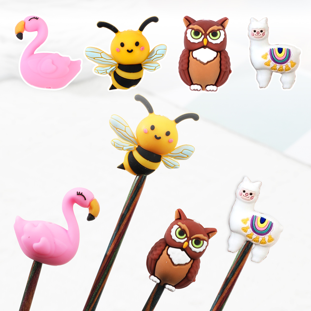 Stitch Marker Ring - เข็มถัก Stoppers เข็ม Point Protector Stitch