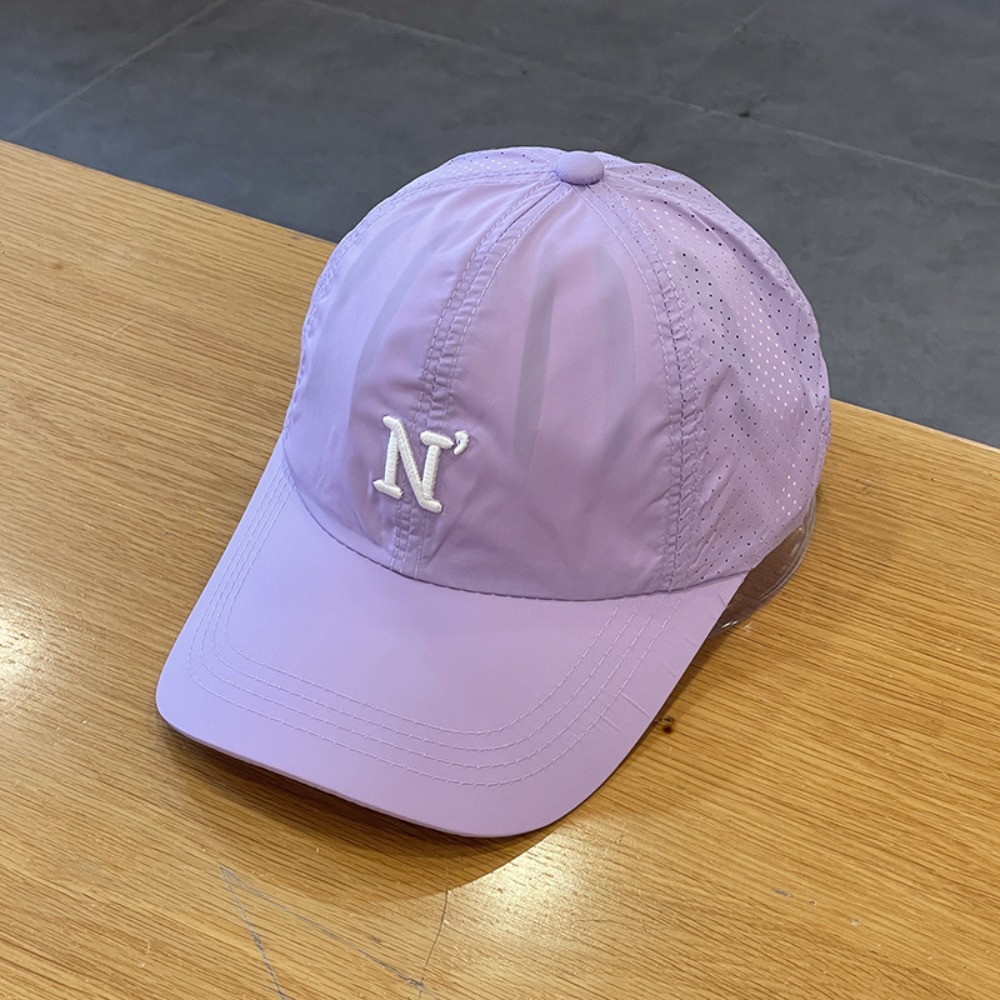 หมวกเบสบอลปักลายตัวอักษร N แห้ - Embroidery Letter N บทวิจารณ์และราคา