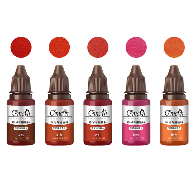 15Ml Tattoo Ink Lip Eye Eyelin - Embroidery Lips บทวิจารณ์และราคา
