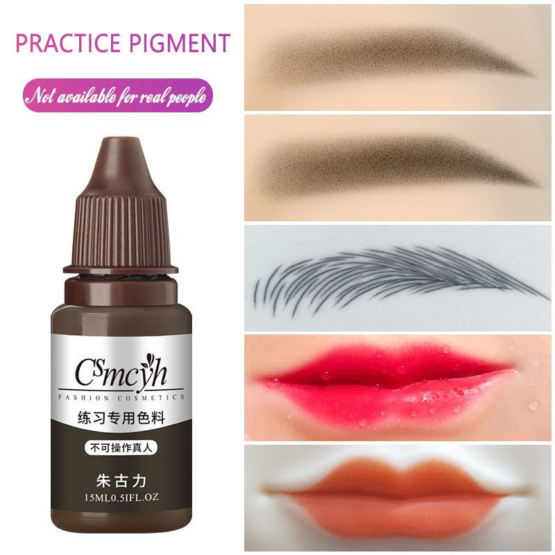 15Ml Tattoo Ink Lip Eye Eyelin - Embroidery Lips บทวิจารณ์และราคา