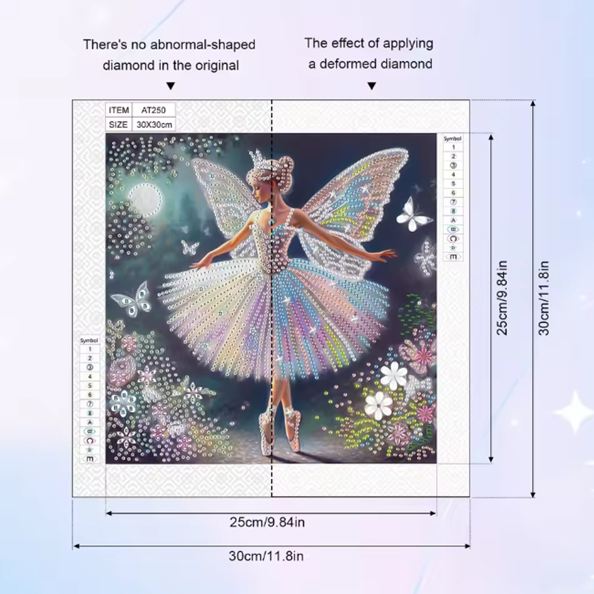 ชุดลายผีเสื้อแฟนตาซี รูปทรงพิเ - Embroidery Motif บทวิจารณ์และราคา