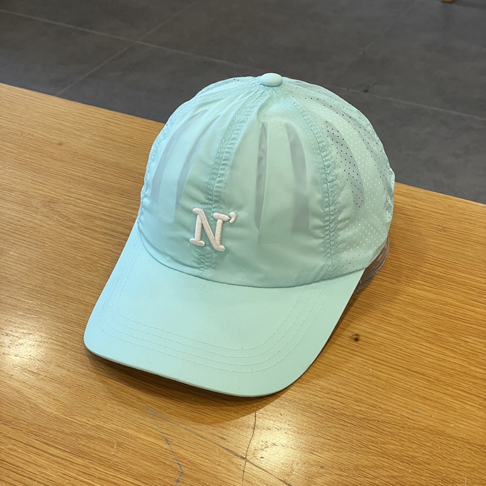 หมวกเบสบอลปักลายตัวอักษร N แห้ - Embroidery Letter N บทวิจารณ์และราคา