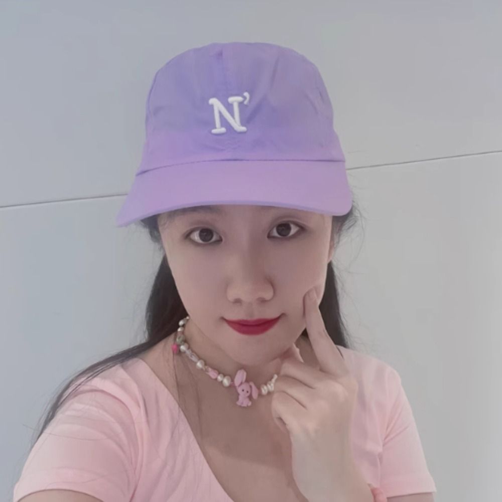 หมวกเบสบอลปักลายตัวอักษร N แห้ - Embroidery Letter N บทวิจารณ์และราคา