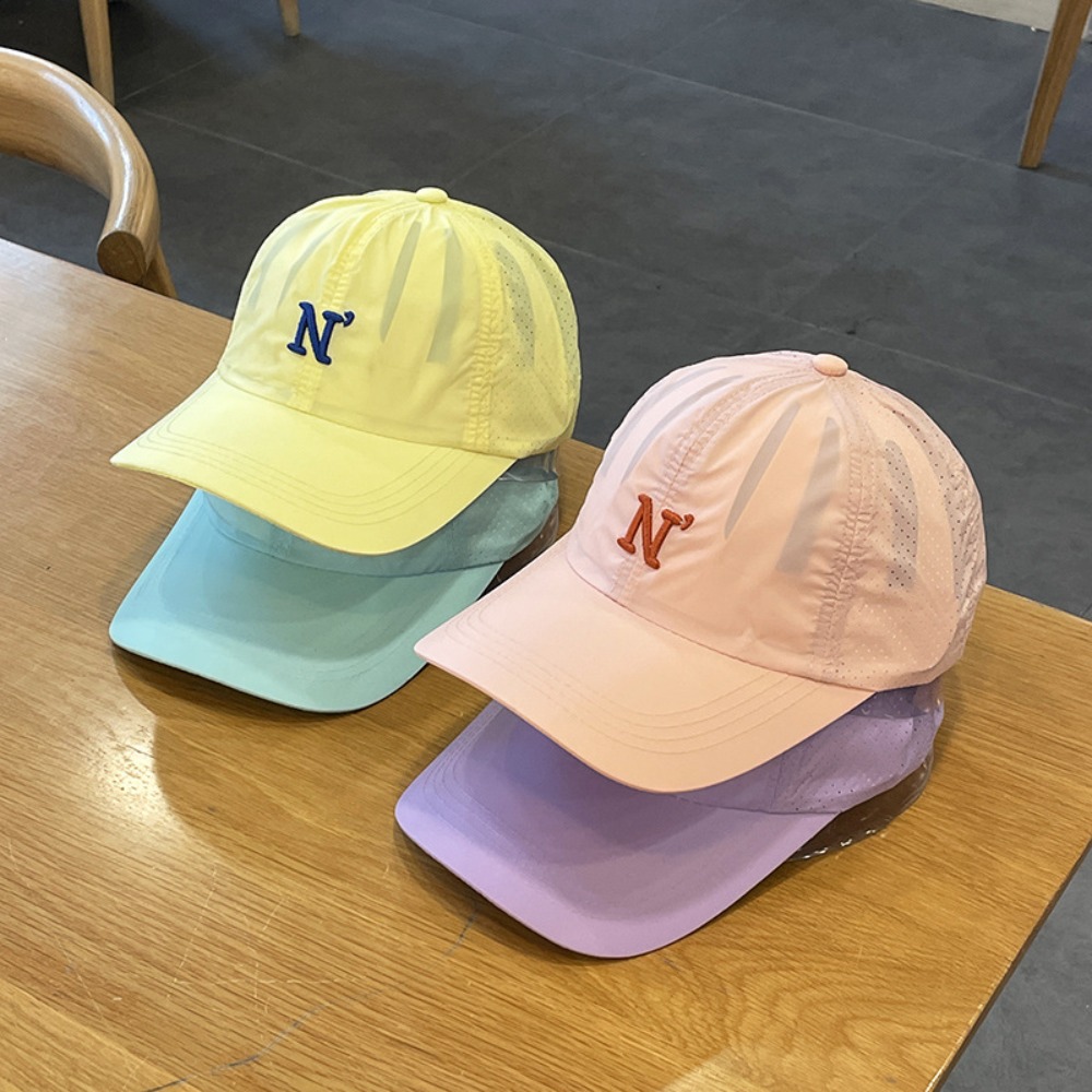 หมวกเบสบอลปักตัวอักษร N แห้งเร - Embroidery Letter N บทวิจารณ์และราคา