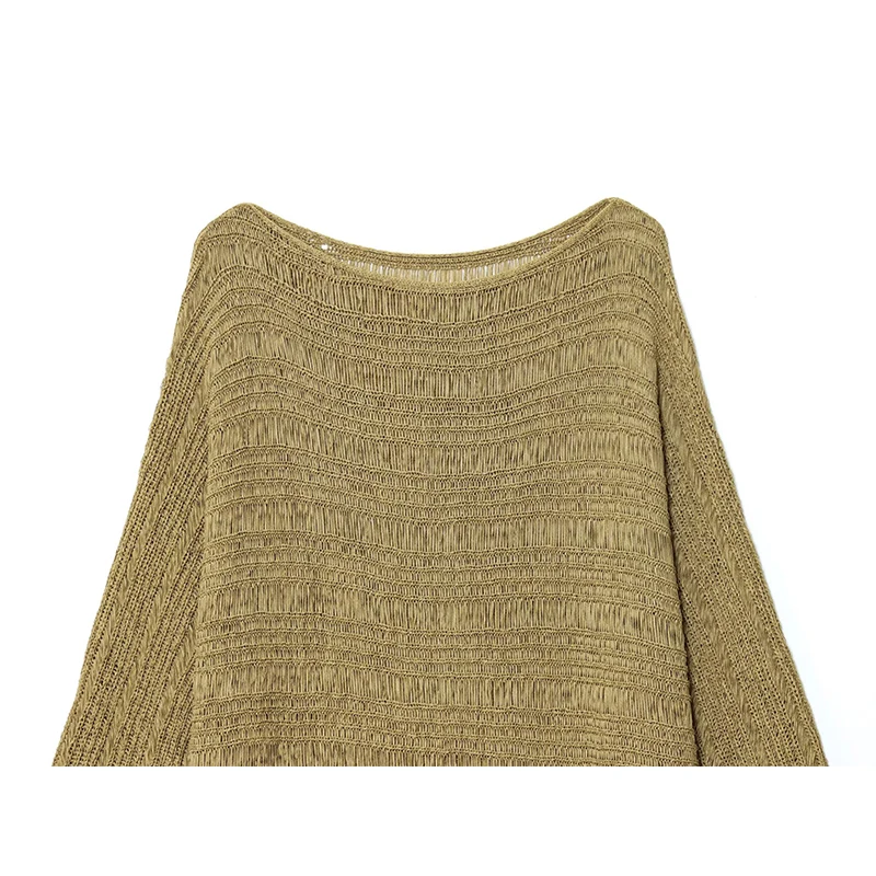 เสื้อสเวตเตอร์ถักคอเรือสไตล์วิ - Embroidery A บทวิจารณ์และราคา