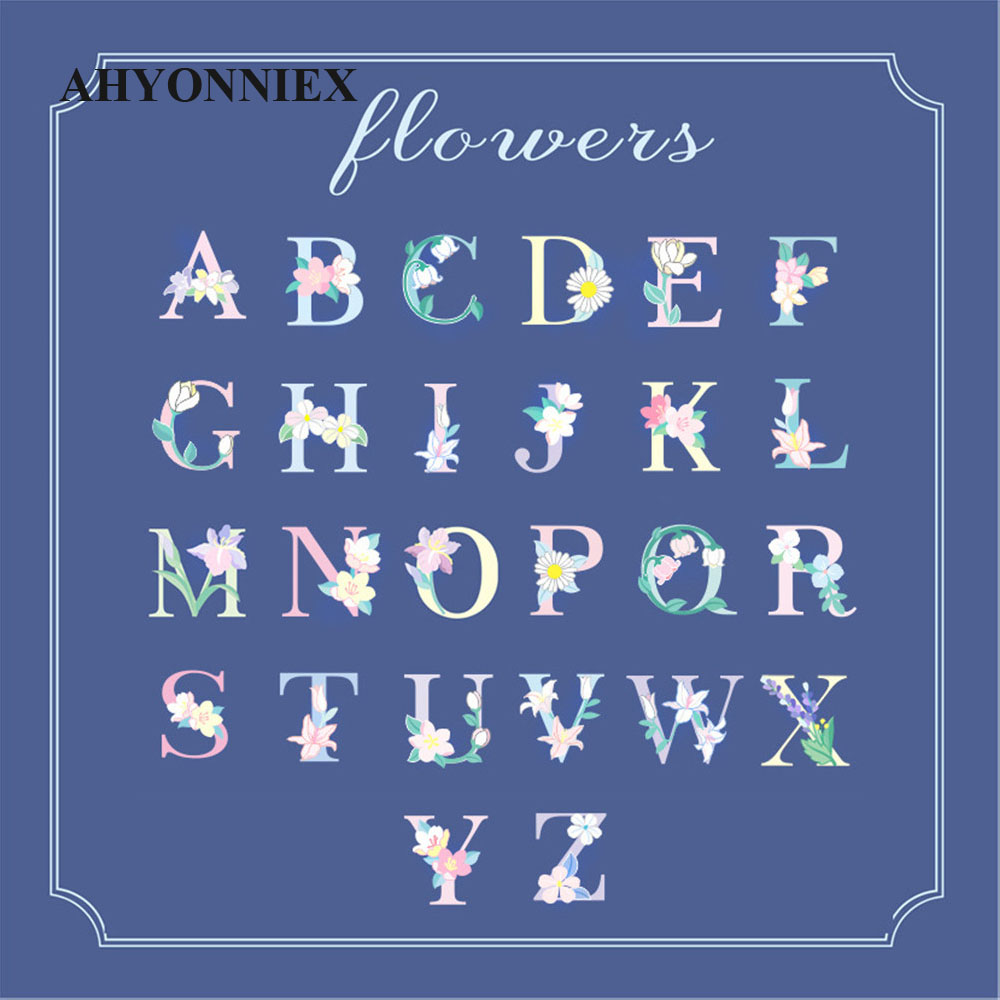 1 Selfกาวดอกไม้ตัวอักษรPatchกา - Embroidery Letter N บทวิจารณ์และราคา