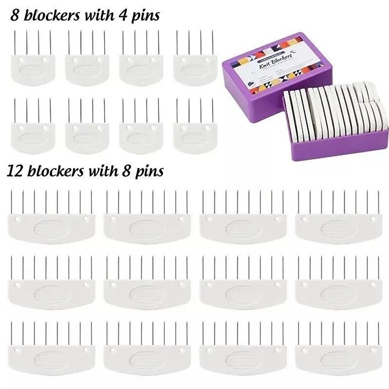 ถัก Blockers ชุด 20 ชิ้นสแตนเล - Stitch Marker Ring บทวิจารณ์และราคา